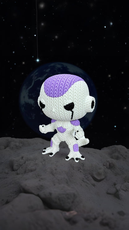 Knitted Galactic Tyrant – Cozy Anime Fanart Figur Whale 3D Studio