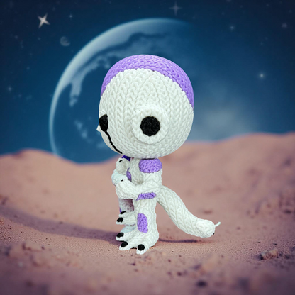 Knitted Galactic Tyrant – Cozy Anime Fanart Figur Whale 3D Studio