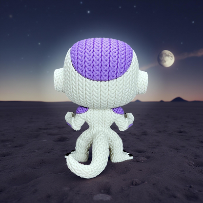 Knitted Galactic Tyrant – Cozy Anime Fanart Figur Whale 3D Studio