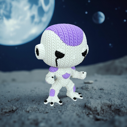 Knitted Galactic Tyrant – Cozy Anime Fanart Figur Whale 3D Studio