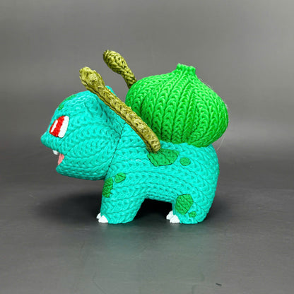 Knitted Plant Buddy – Cozy Monster Fanart Figur Whale 3D Studio