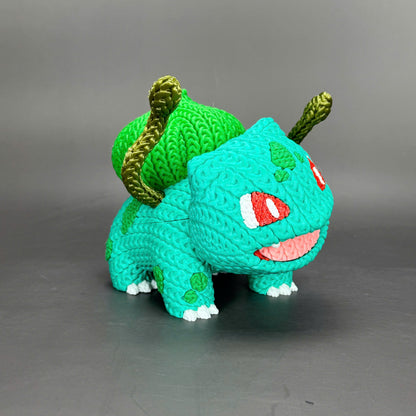 Knitted Plant Buddy – Cozy Monster Fanart Figur Whale 3D Studio