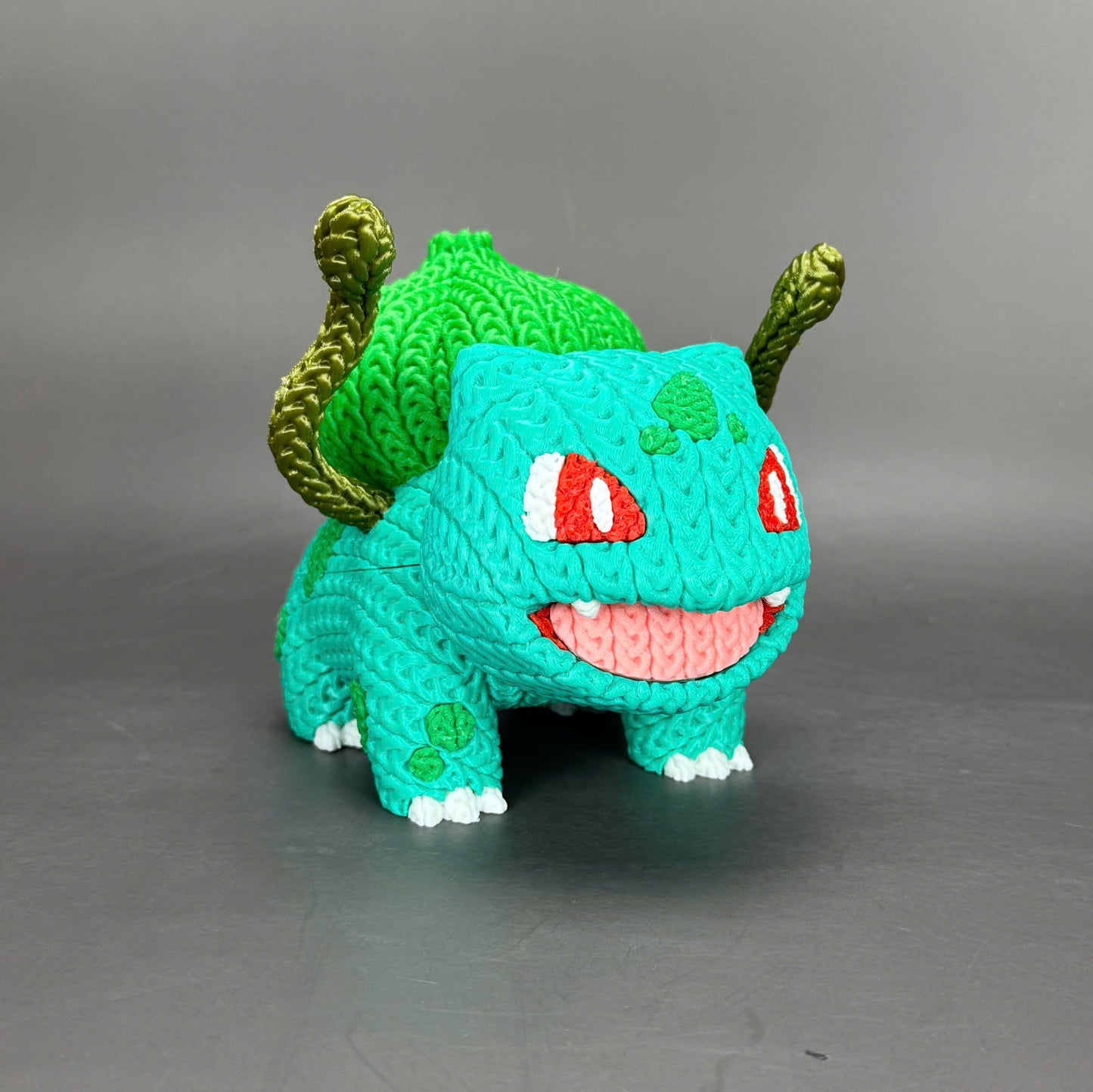 Knitted Plant Buddy – Cozy Monster Fanart Figur Whale 3D Studio